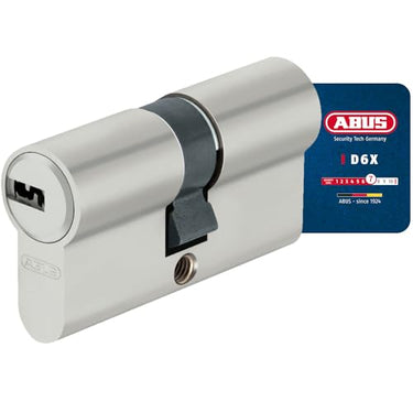 ABUS profile cylinder D6XNP 30/30 with 5 keys and code card - door lock for security at front and apartment doors - double cylinder with emergency and danger function on sale